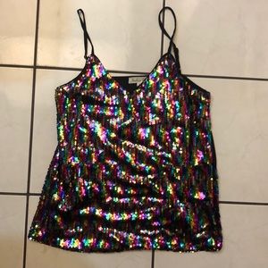 Sparkly top